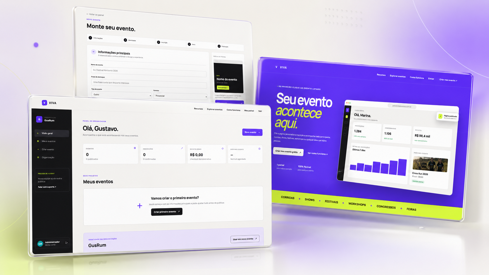 Viva - Sistema de Inscrições para Eventos